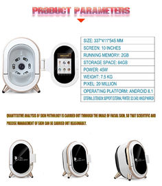 เครื่องวิเคราะห์ผิว Magic Mirror 3D แบบพกพาพร้อมหน้าจอสัมผัส