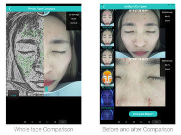 ใหม่รุ่นที่ห้ากระจกวิเศษวิเคราะห์ผิวใบหน้าเครื่องวิเคราะห์ผิวมืออาชีพอุปกรณ์ความงาม