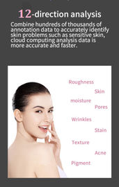 Face Moisture Analyzer เครื่องสำอางและนักบำบัดผิวหนัง Dermis Layer Detect
