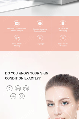 M9 Salon Spa Skin Clinic อุปกรณ์วิเคราะห์ริ้วรอย