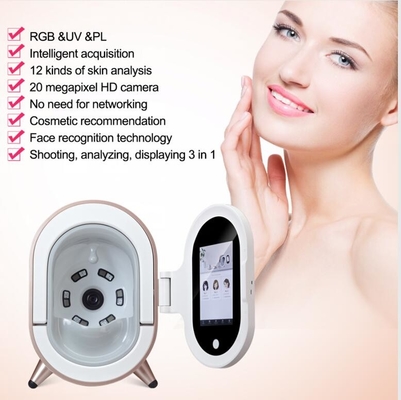 Professional Skin Hydration Analyzer กล้องหน้า 10.4 นิ้วหน้าจอ 20MP